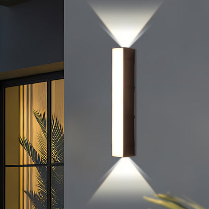 LED Outdoor Wall Light | 6.1–23.6 x 2.7 in | Sleek Long Tube Design | IP54 Rated Waterproof Fixture | Brick by Brick