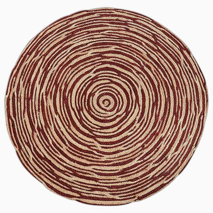 Vibrant Jute Floor Rug | 47-59 in | Large & Medium Sizes | Multiple Colors | Brick by Brick