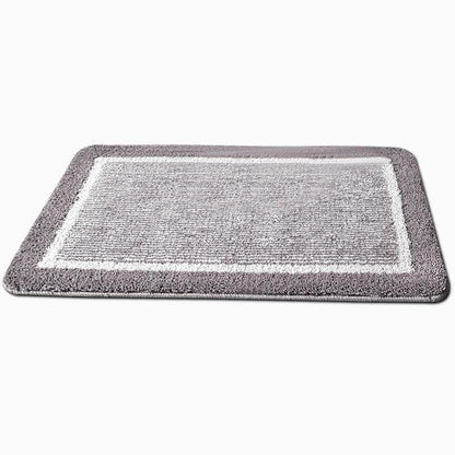 Rectangular Microfiber Bath Rug | 16-51 in | Soft & Absorbent | Skin-Friendly Microfiber | Brick by Brick