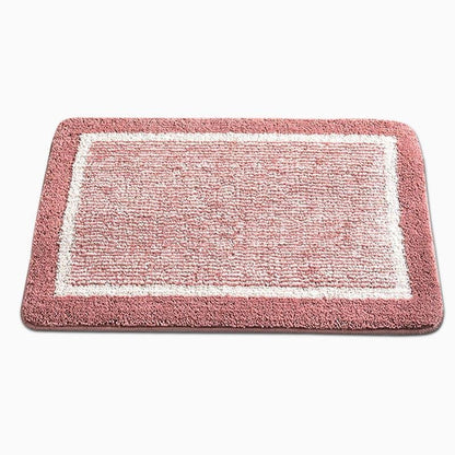 Rectangular Microfiber Bath Rug | 16-51 in | Soft & Absorbent | Skin-Friendly Microfiber | Brick by Brick