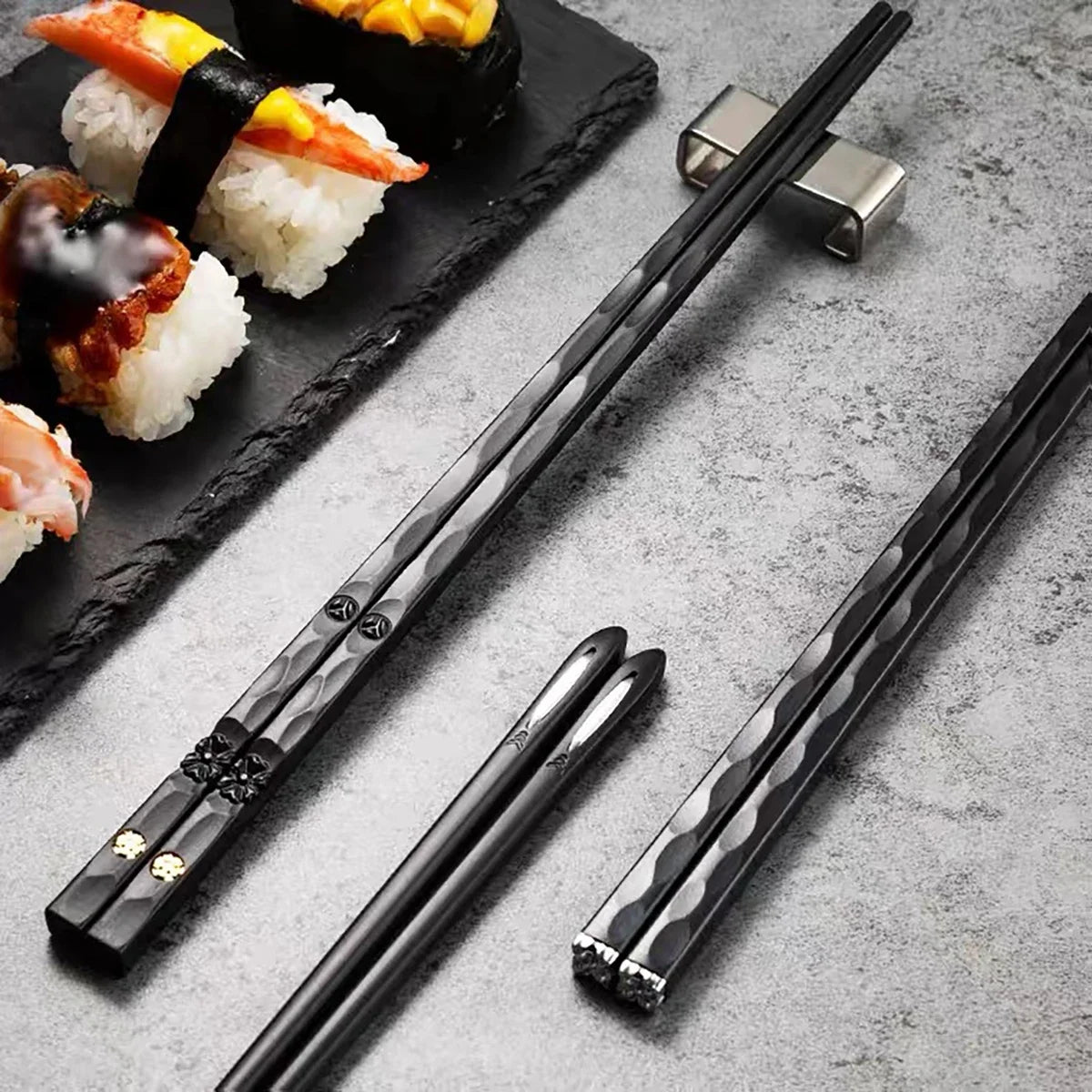 Tetsu Japanese Chopsticks Set | Japandi-Style Dining | 9 High-Quality Wood | 5 Timeless Colors | Brick by Brick London 2