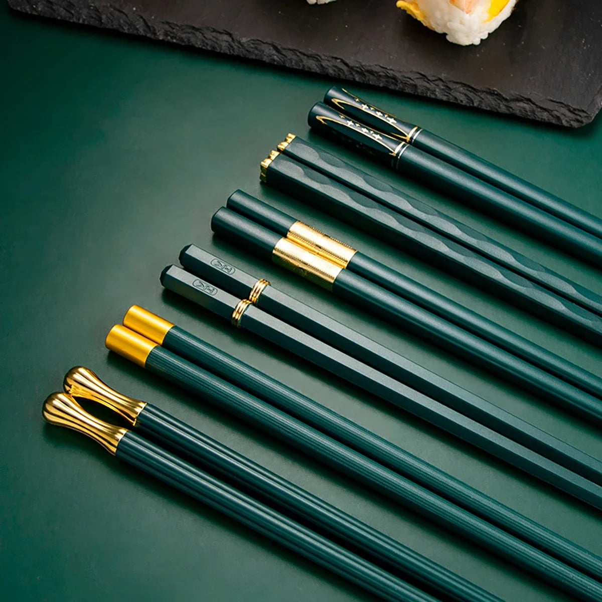 Tetsu Japanese Chopsticks Set | Japandi-Style Dining | 9 High-Quality Wood | 5 Timeless Colors | Brick by Brick London 4
