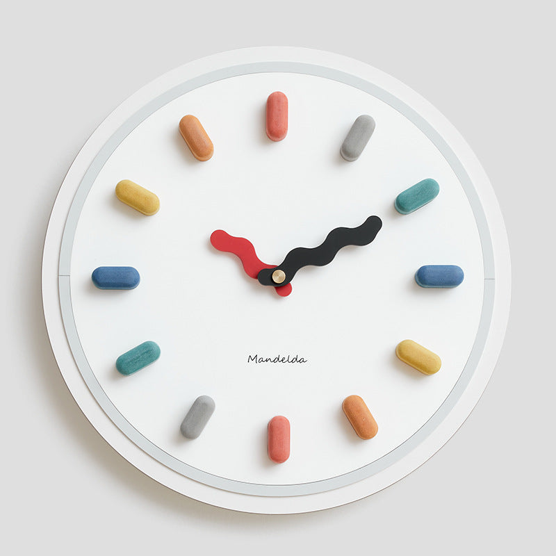 Title 1: 3D Nordic Silent Wall Clock | Modern Eco-Friendly Decor | 12.9 Acrylic & MDF | Brick by Brick London

Title 2: Modern 3D Nordic Wall Clock | Silent Movement | 12.9 Eco-Friendly Design | Home Decor | Brick by Brick London 6