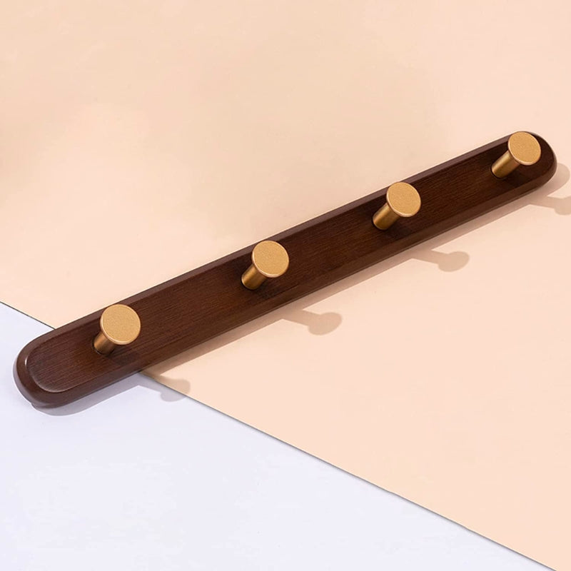 Vintage Brown Wall Mounted Coat Rack | Stylish Storage Solution | 24 Wood & Metal Hooks | Brick by Brick London  

Chic Vintage Brown Coat Rack for Wall | 24 Wood & Metal | Space-Saving Storage | Brick by Brick London 0