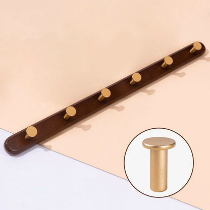 Vintage Brown Wall Mounted Coat Rack | Stylish Storage Solution | 24 Wood & Metal Hooks | Brick by Brick London  

Chic Vintage Brown Coat Rack for Wall | 24 Wood & Metal | Space-Saving Storage | Brick by Brick London 2