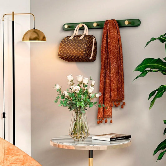 Vintage Green Wall Mounted Coat Rack | Stylish Entryway Organizer | 30 Wood Hooks | Brick by Brick London

Vintage Green Coat Stand | 30 Wall Mounted Organizer | Durable Wood Hooks | Elegant Entryway Decor | Brick by Brick London 2