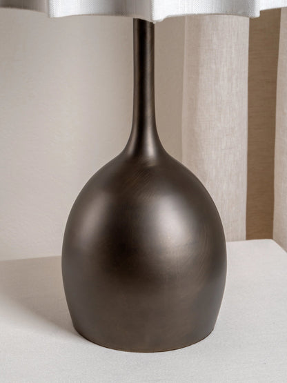 Viotti Table Lamp Bronze | Elegant Lighting | Linen Shade | Home Decor | Brick by Brick London 3