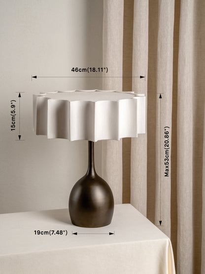 Viotti Table Lamp Bronze | Elegant Lighting | Linen Shade | Home Decor | Brick by Brick London 5