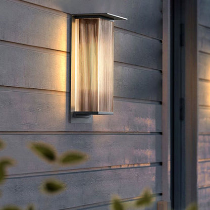 Outdoor LED Wall Light | 7.1"/14.2"/19.7" | Black Metal & Acrylic | IP54 Waterproof | Modern Design | Brick by Brick