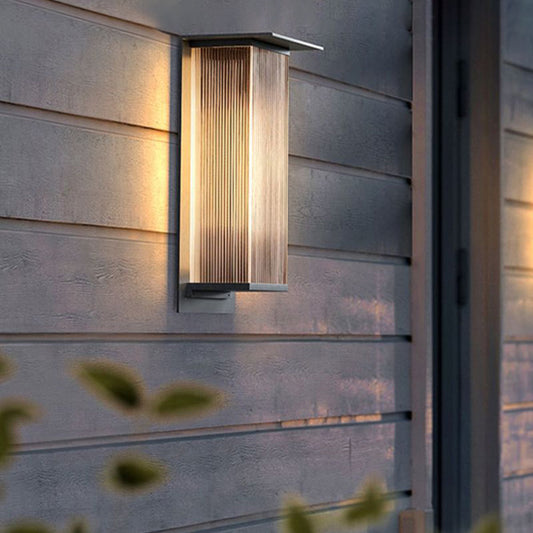 Outdoor LED Wall Light | 7.1"/14.2"/19.7" | Black Metal & Acrylic | IP54 Waterproof | Modern Design | Brick by Brick
