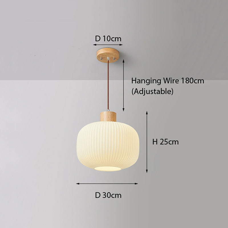 Pendant Light | Modern Ceiling Lamp | H 9.8 or 15.7 in | Adjustable Hanging Cable | Brick by Brick