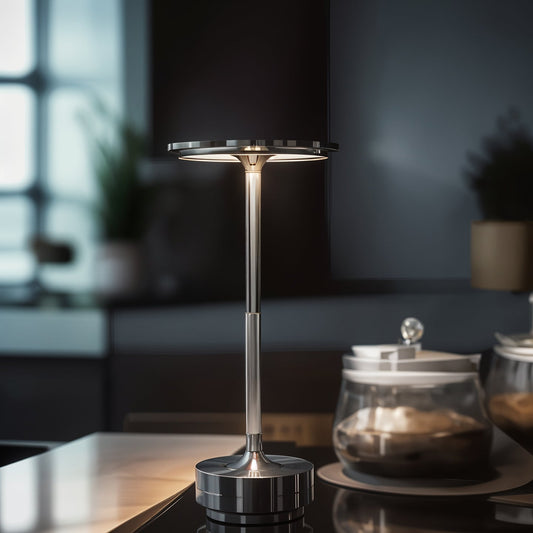 Cordless Table Lamp | 25h USB-C Rechargeable | Touch Dimmable with 3 Color Modes | IP66 Outdoor Safe