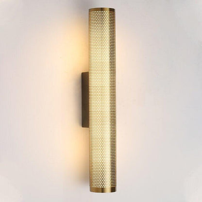 Elegant Gold Vanity Wall Lamp | 15.7 x 2.3 in | LED Warm Accent Light | Bathroom & Dressing Area | Brick by Brick