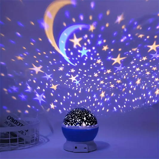 LED Starry Sky Projector Lamp | Galaxy & Planet Ceiling Light | Relaxation & Sleep Aid | Brick by Brick
