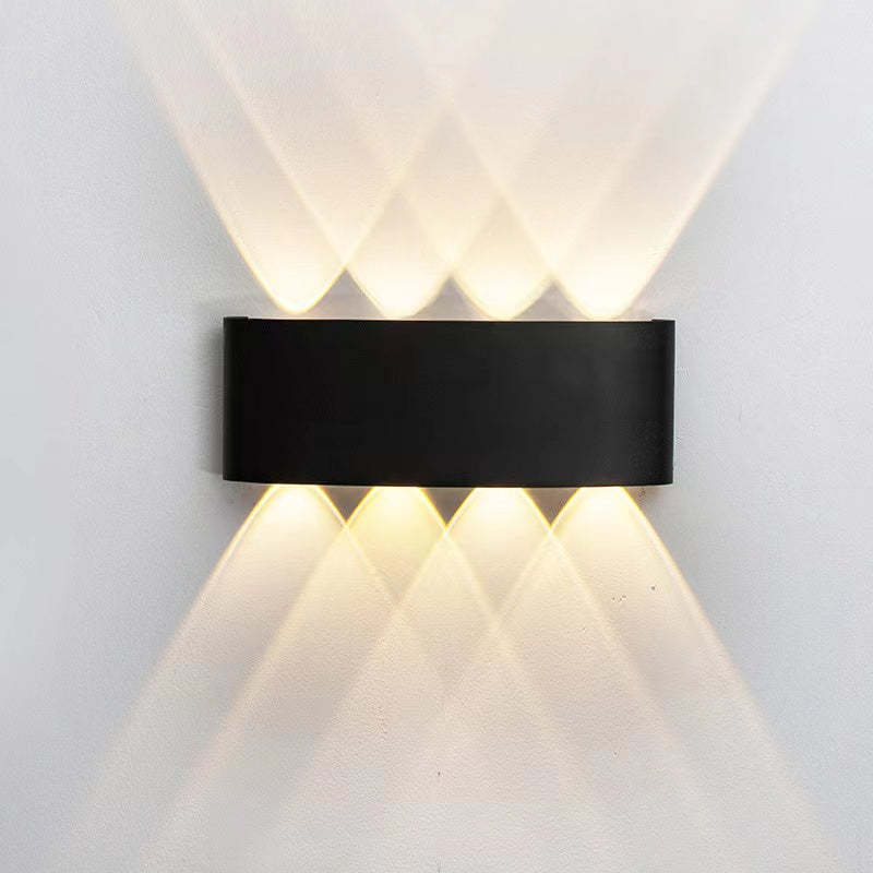 Waterproof RGB LED Wall Light | 3.15 x 3-12.4 in | Aluminum Outdoor & Indoor | Energy-Efficient | Brick by Brick