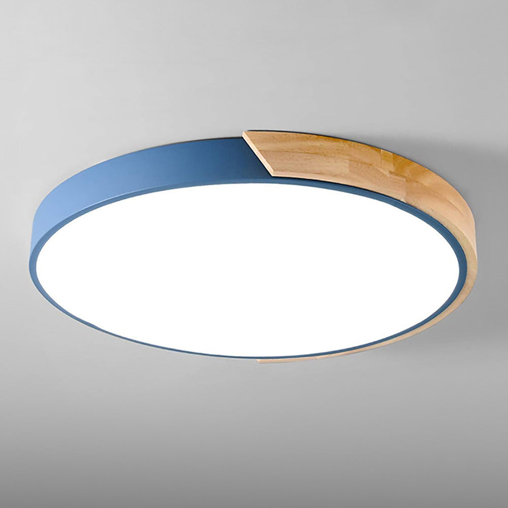 Colorful LED Round Ceiling Light | Modern Acrylic Fixture | Vibrant Decorative Lighting | Brick by Brick