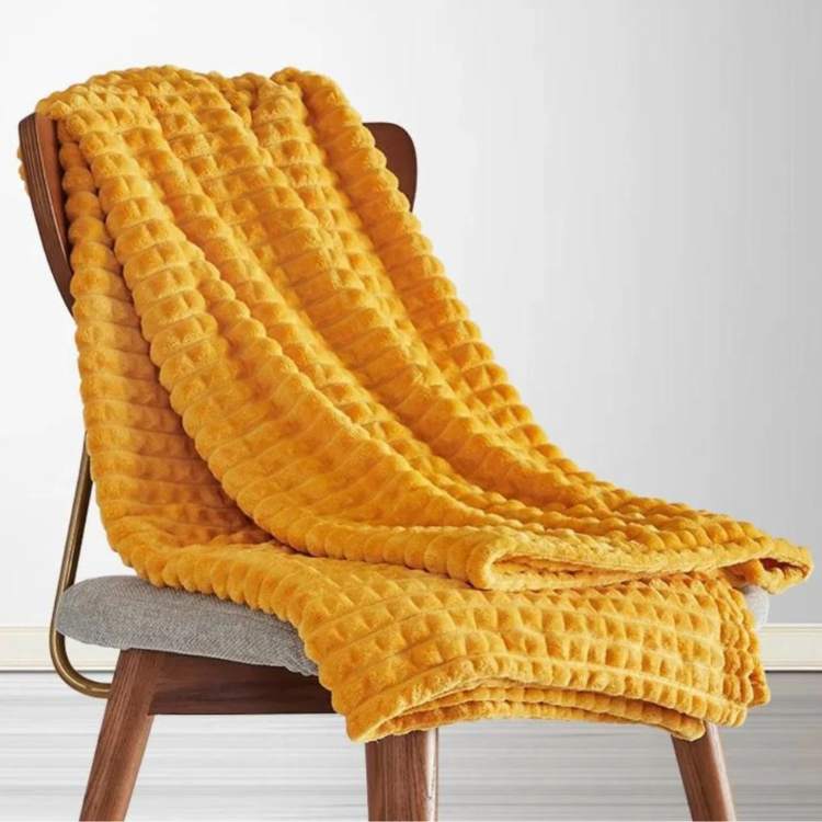 Weighted Throw Blanket | 59in, 79in, or 90in | Ultra-Plush Marshmallow Softness | Cozy Daily Comfort | Brick by Brick