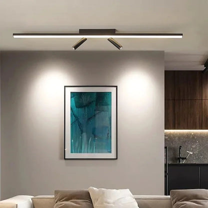Haney Nordic Track Spotlight LED Ceiling Lamp | 31–39 in | Modular Ceiling Lamp | 3-Color Switchable | Brick by Brick