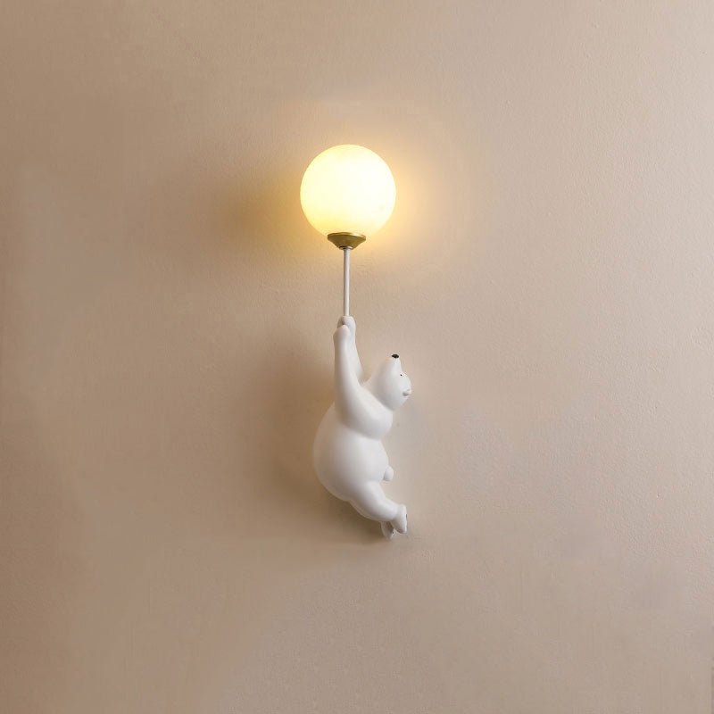 Bear Balloon Ceiling Light | 6.7 x 14.2 in | LED Kids Flush Mount | 3 Colors | Brick by Brick