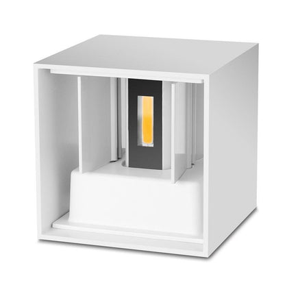 Adjustable Square LED Outdoor Wall Light | H3.9 in | Orr Style | 6-10W | Multiple Colour & Temp Options | Brick by Brick