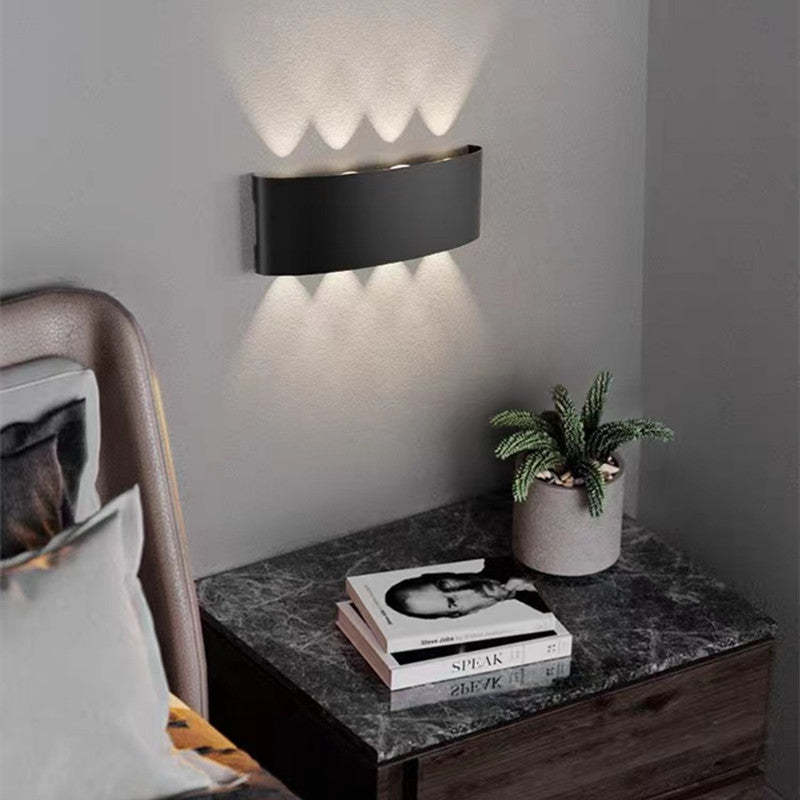 Waterproof RGB LED Wall Light | 3.15 x 3-12.4 in | Aluminum Outdoor & Indoor | Energy-Efficient | Brick by Brick