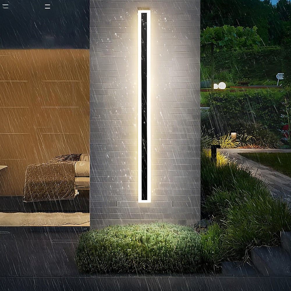LED Outdoor Wall Lights | 11.8–47.2 x 3.1 in | Waterproof IP65 Modern Acrylic Lighting | Brick by Brick