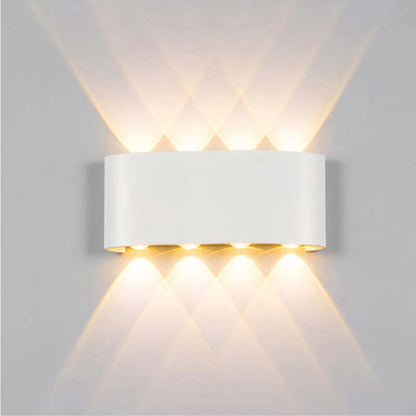 Waterproof RGB LED Wall Light | 3.15 x 3-12.4 in | Aluminum Outdoor & Indoor | Energy-Efficient | Brick by Brick