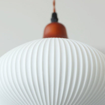 Ceramic Pendant Light | D5.91-9.06 in | Rustic Hanging Lamp | Cozy Home Lighting | Brick by Brick