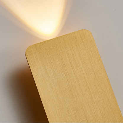 Modern Square Wall Sconce | 7.9 in × 2.4 in | LED Metal & Acrylic Indoor Lamp | Bedroom & Living Room | Brick by Brick
