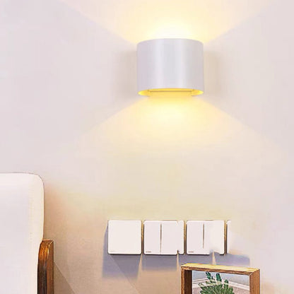 Waterproof RGB LED Wall Light | 3.15 x 3-12.4 in | Aluminum Outdoor & Indoor | Energy-Efficient | Brick by Brick