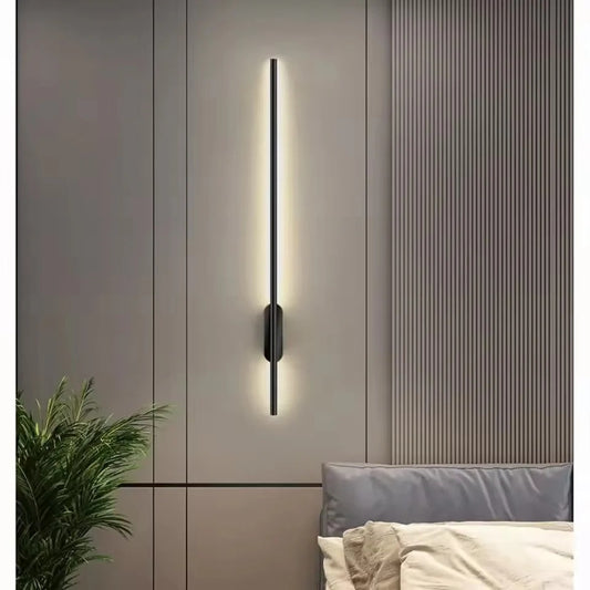 Slim LED Wall Light | Modern Aluminum | Long Vertical Lamp | 24–47in | Brick by Brick