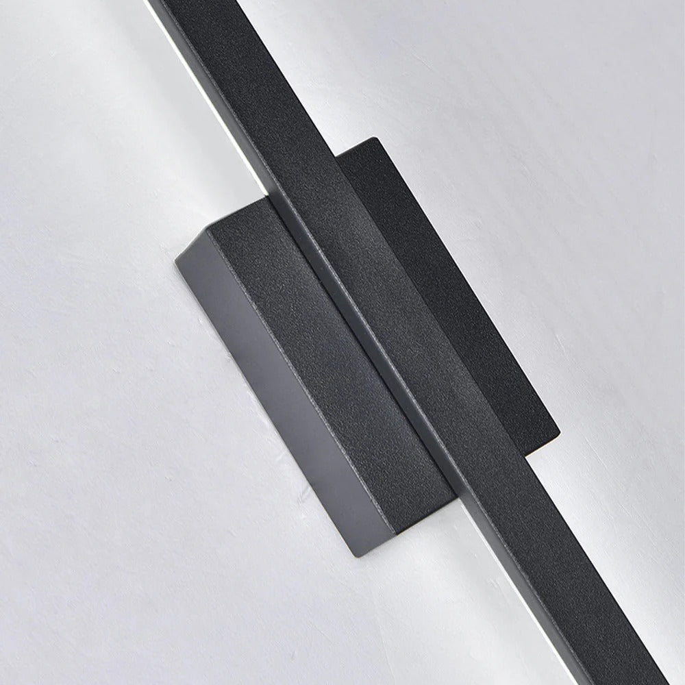 Industrial LED Wall Lamp | Slim Linear Iron Body | Modern Warm Light | 24–47in | Brick by Brick