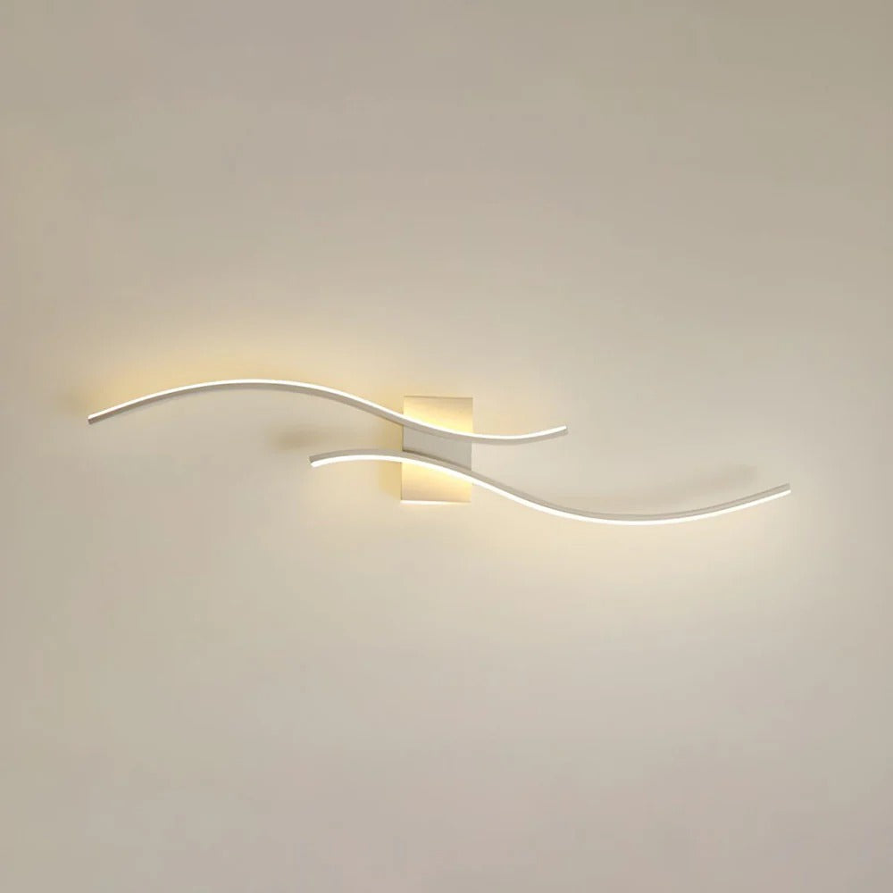 LED Wall Light | Modern Acrylic |  Dimmable Aluminum Design | 24–39in | Brick by Brick