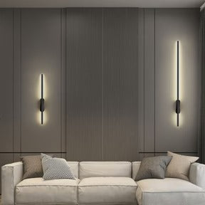 Slim LED Wall Light | Modern Aluminum | Long Vertical Lamp | 24–47in | Brick by Brick