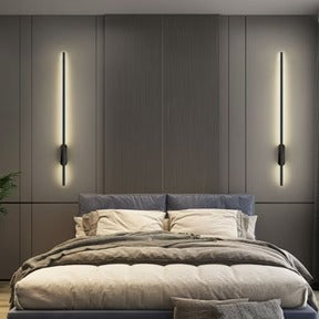 Slim LED Wall Light | Modern Aluminum | Long Vertical Lamp | 24–47in | Brick by Brick
