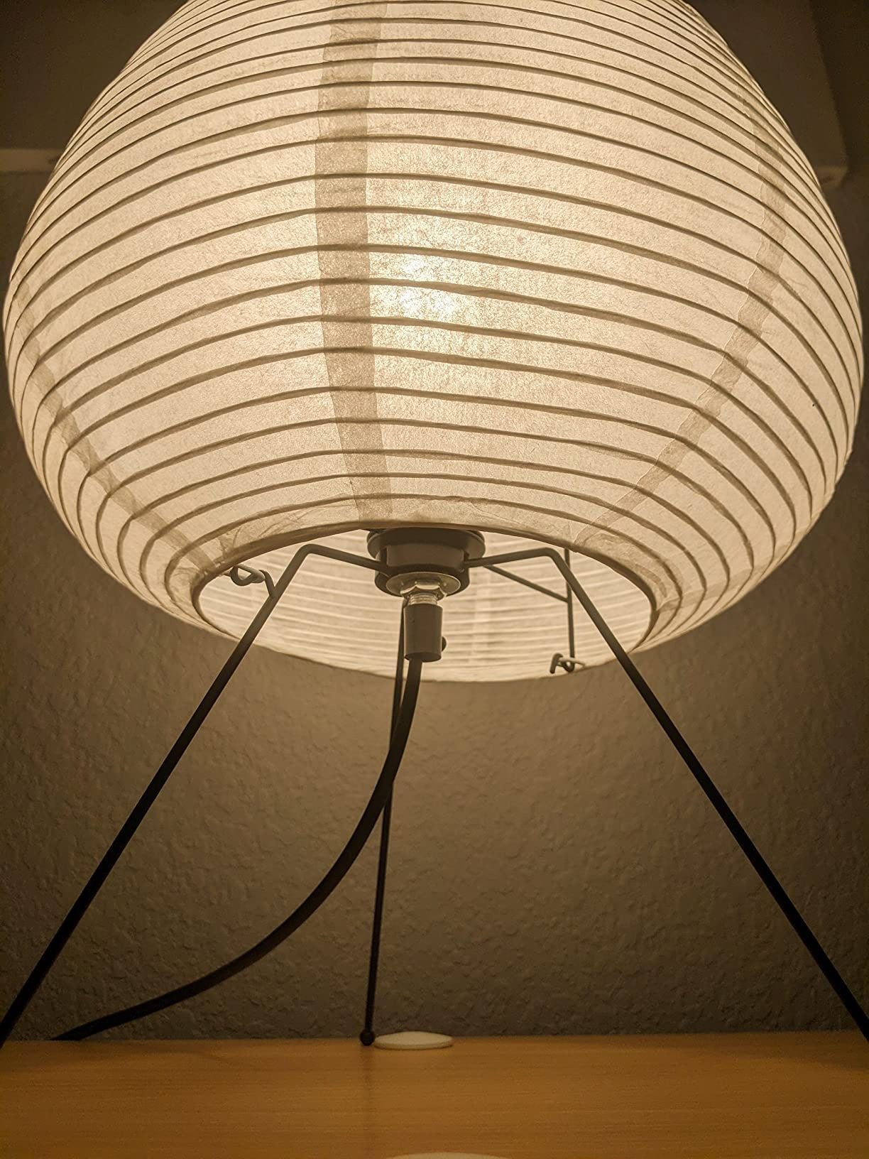 Rice Paper Table Lamp | Wabi-Sabi Japanese Style | Soft Ambient | Brick by Brick