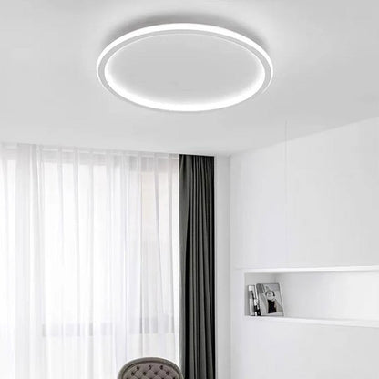 Ultra-Thin Modern Ceiling Light | Flush Mount LED for Low Ceilings | Round & Dimmable