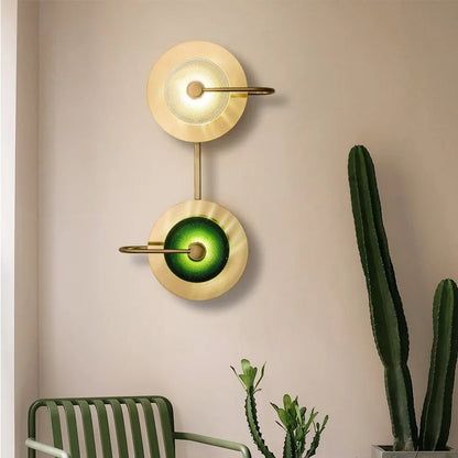 Scandinavian Wall Sconce | H12.2 - 37.4 in | Brass LED Lamp | Modern Home Lighting | Adjustable Styles | Brick by Brick
