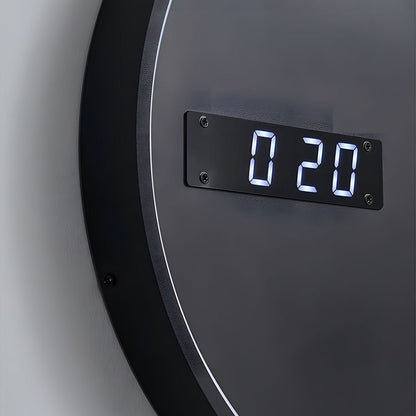 LED Light Wall Clock | Digital Time Display | 3 Color Modes | Astronaut Decor