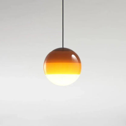 Gradient Glass Pendant Light | Colourful Glass Ceiling Fixture Ø15‑20 cm | Unisex | Modern Look | Brick by Brick London