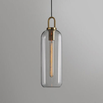 Clear Frosted Glass Pendant Light | 5.1 or 5.9 in | Dual Finish | E27 Bulb | Adjustable Cord | Brick by Brick