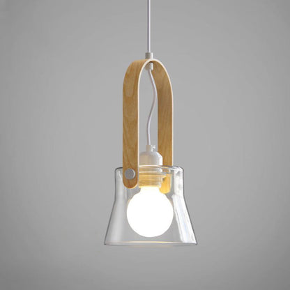 Pendant Light | 6.3 - 9.1 in | Minimalist Glass Ceiling Lamp | Adjustable Height | 3 Sizes Available | Brick by Brick