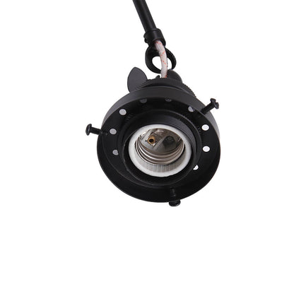 Adjustable Vintage Wall Light | Swing Arm Sconce | Metal Gold & Black | Dimmable Task Lighting | Brick by Brick