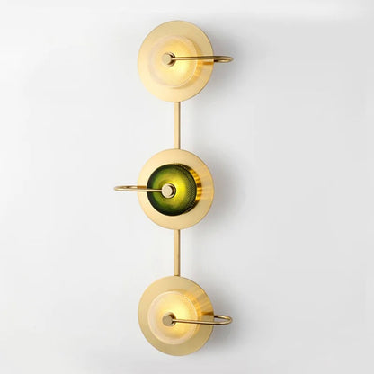 Scandinavian Wall Sconce | H12.2 - 37.4 in | Brass LED Lamp | Modern Home Lighting | Adjustable Styles | Brick by Brick